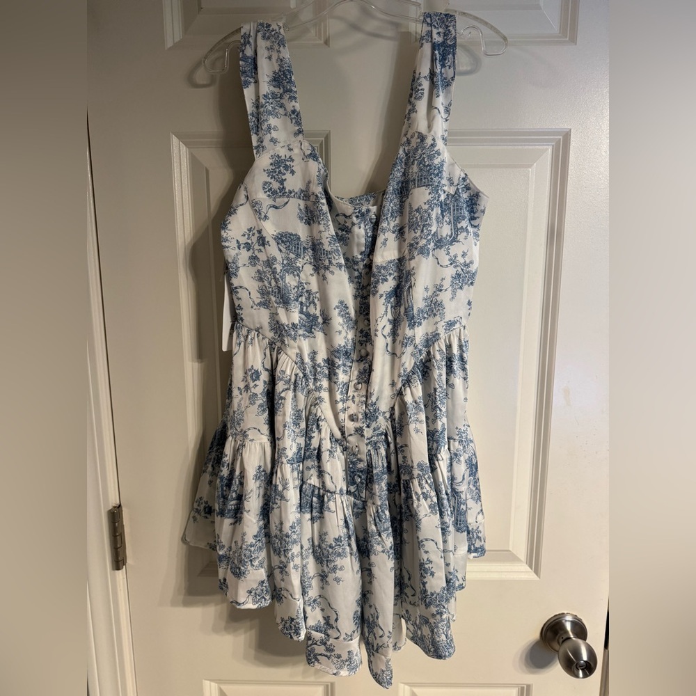 NWT American Threads Button Romper, Small - Picture 4 of 9